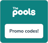 The pools promo code tile