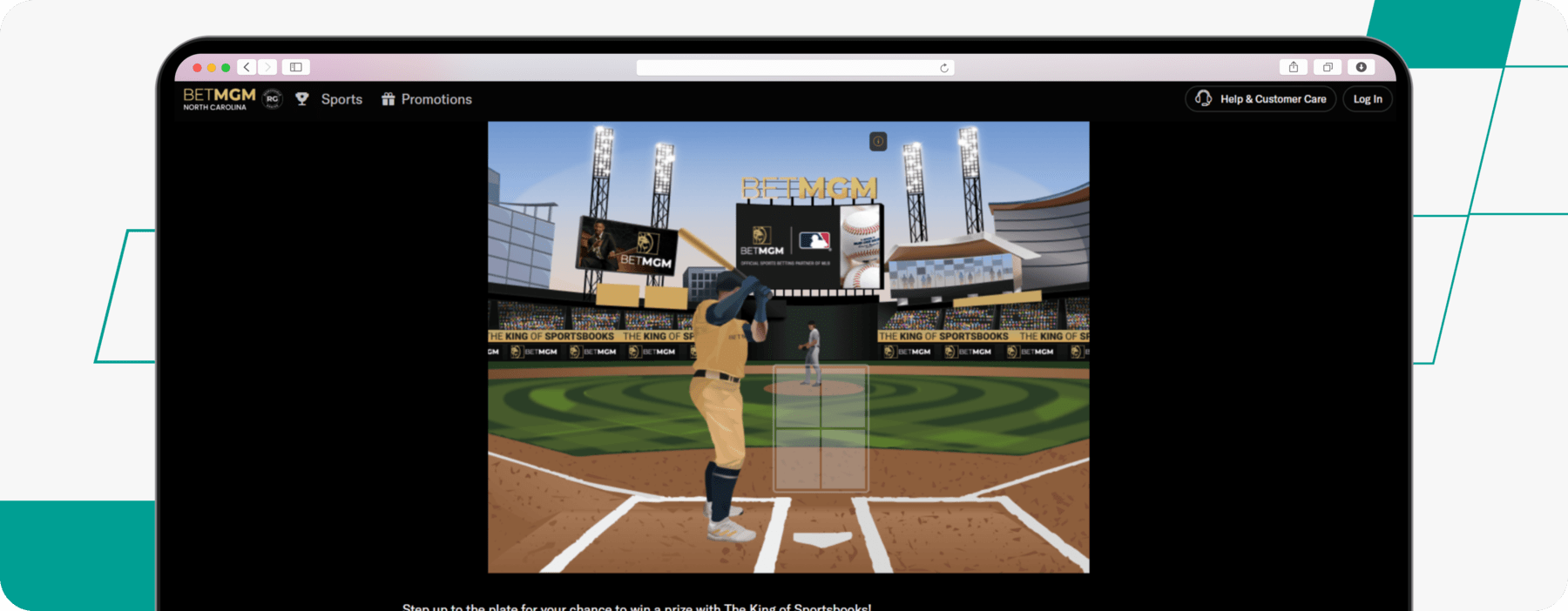 betmgm swing for the fences desktop screenshot